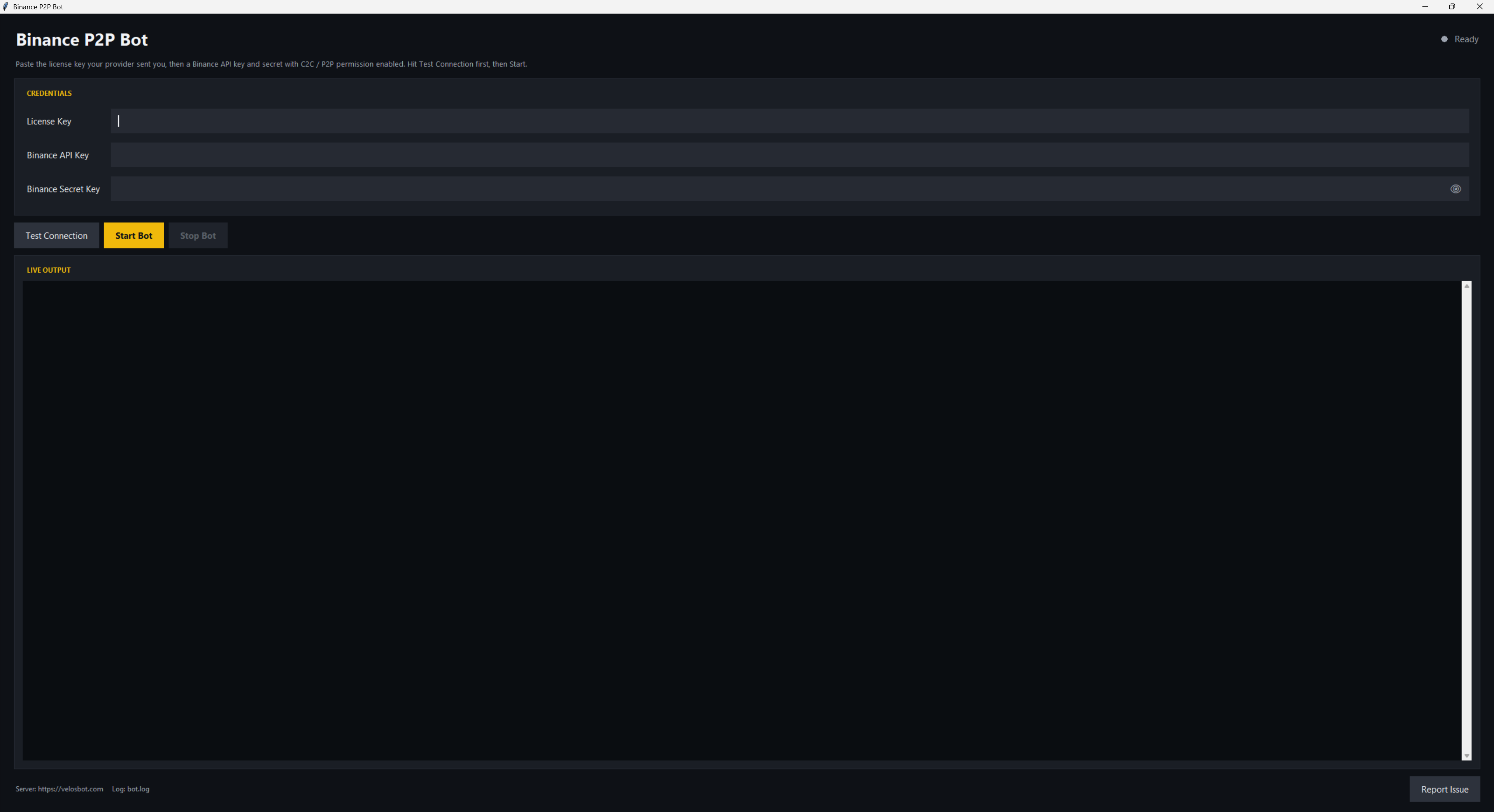 BotClient desktop app